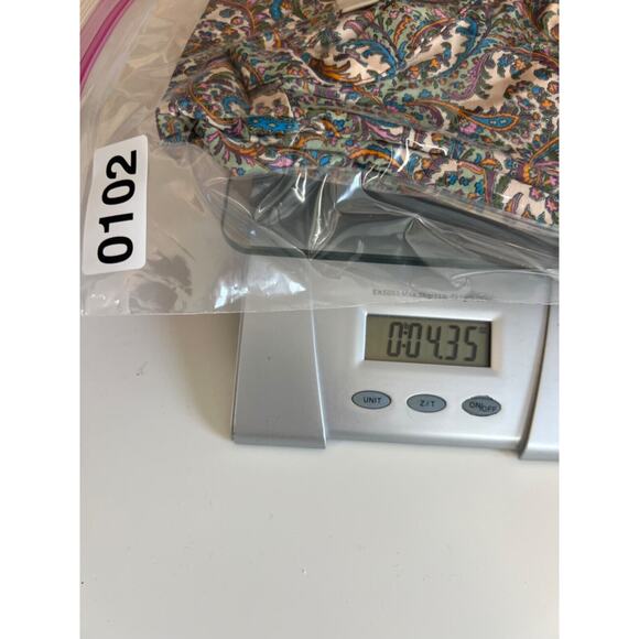 Vanessa Bruno Top Womens FR 38 US 6 Paisley Silk Blend Luxury Minimalist Preppy - Picture 12 of 12